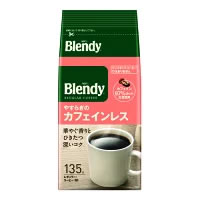 [送料無料] 味の素AGF「ブレンディ」レギュラー・コーヒー やすらぎのカフェインレス 135g×12個 画像
