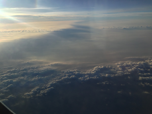 厚い雲画像