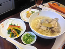 BR106 台北-福岡 エバー航空 ハローキティジェット ビジネスクラス機内食