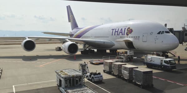 タイ航空A380画像