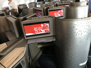 チャイナエアライン A350 ビジネスクラス搭乗記 ジャカルタ-台北 画像