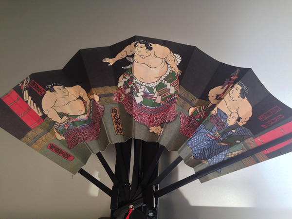 相撲の扇子画像